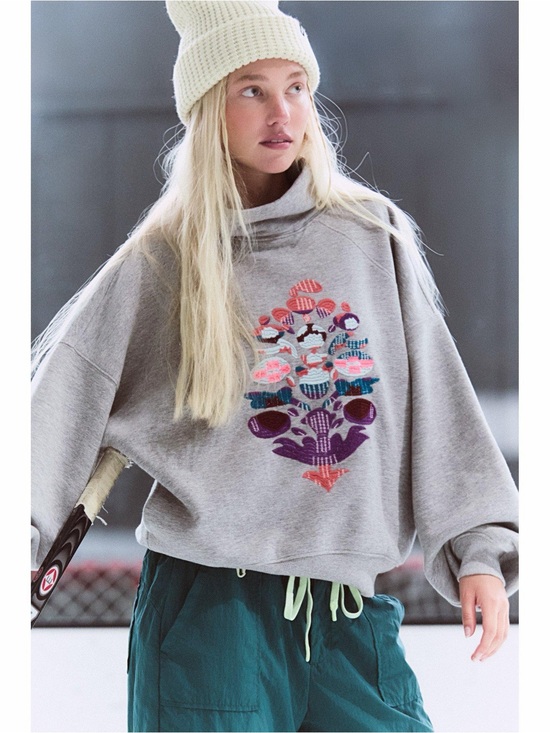 FP Movement by Free People Tops - Women's FP Movement On Your Mark Logo Mock Neck Sweatshirt new with tags